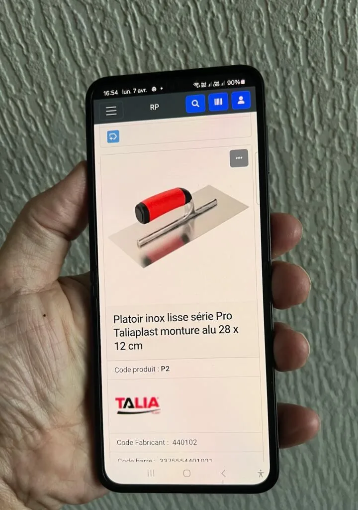 Application accessible sur mobile, tablette et ordinateur